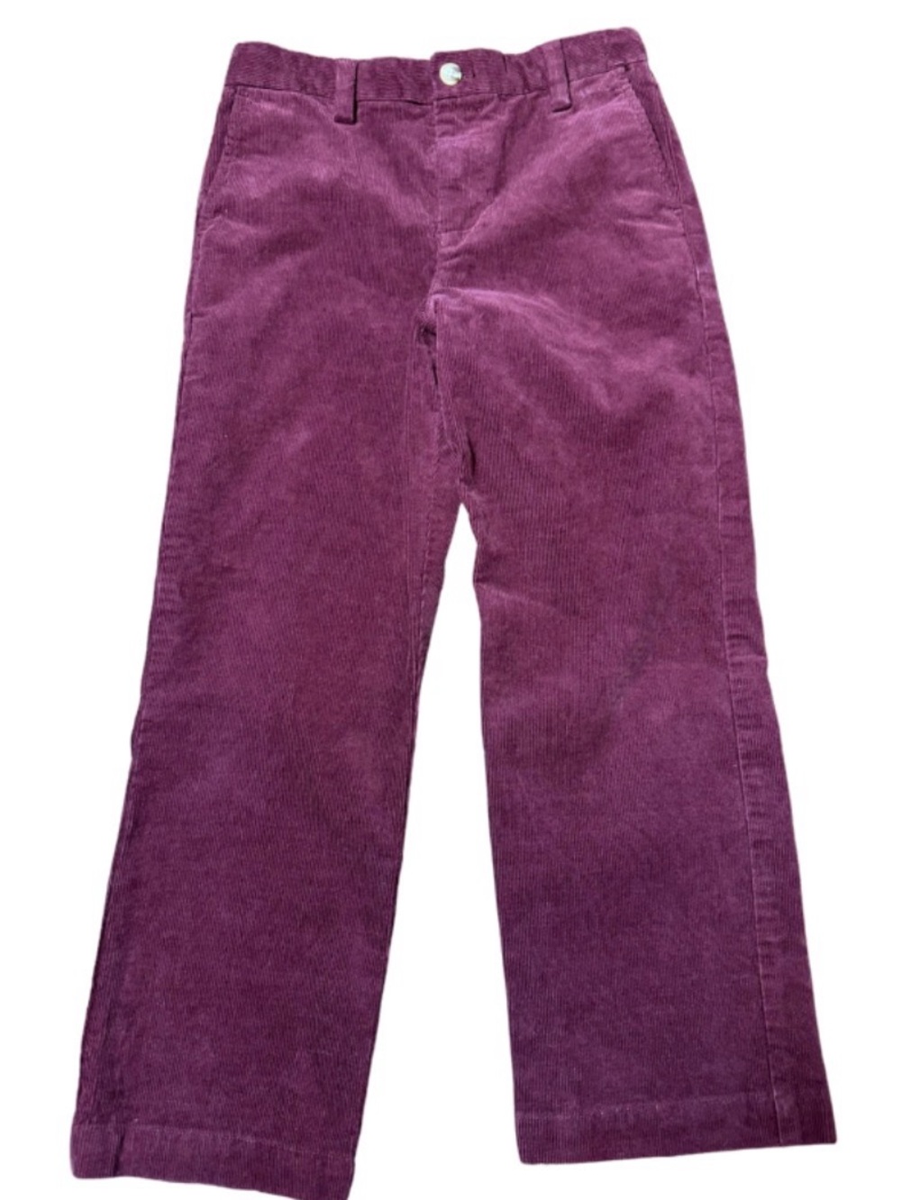 Vineyard Vines by Shep & Ian Boys Deep Maroon Corduroy Pants Size 7 Classic